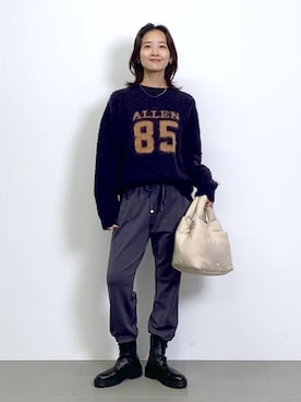 「BARNYARDSTORM（バンヤードストーム）のBARNYARDSTORM / ハイブリッドストレッチブーツ（ブーツ）」を使った、OKAWAさん（レディース・161cm・20代）の秋コーディネート