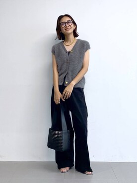 「アイテム（ハンドバッグ）」を使った、OKAWAさん（レディース・161cm・30代）の夏コーディネート