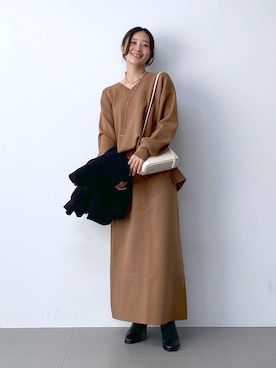 「アイテム（ブーツ）」を使った、OKAWAさん（レディース・161cm・30代）の夏コーディネート