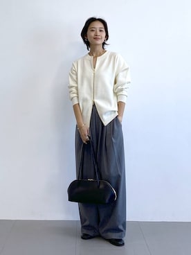 「アイテム（アクセサリー）」を使った、OKAWAさん（レディース・161cm・20代）の冬コーディネート