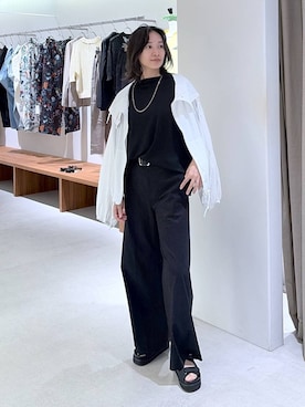 「BARNYARDSTORM（バンヤードストーム）のアイテム」を使った、OKAWAさん（レディース・161cm）の春コーディネート