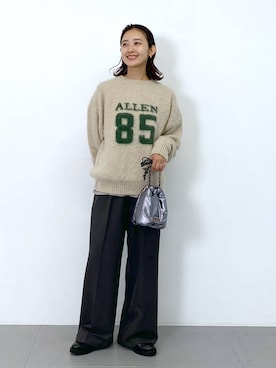 「アイテム（カチューシャ）」を使った、OKAWAさん（レディース・161cm・20代）の秋コーディネート