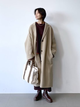 「BARNYARDSTORM（バンヤードストーム）のアイテム」を使った、OKAWAさん（レディース・161cm）の秋コーディネート