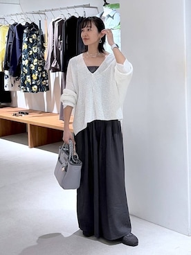 OKAWAさん（レディース・161cm）の春コーディネート