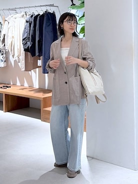 OKAWAさん（レディース・161cm）の春コーディネート