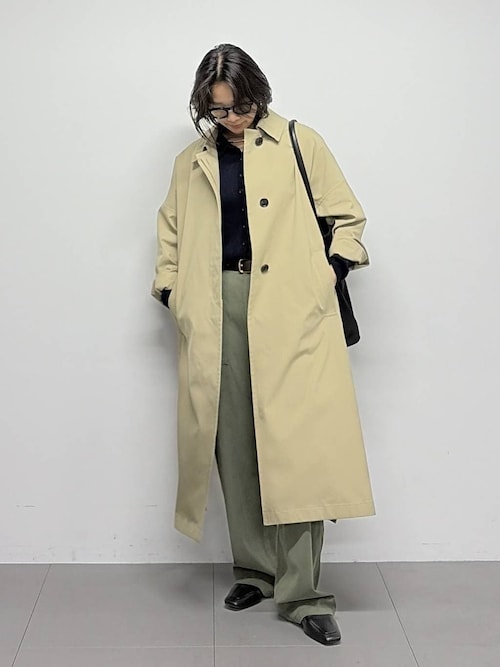 BARNYARDSTORM / ステンカラーテントコート【撥水】【JAPAN FABRIC