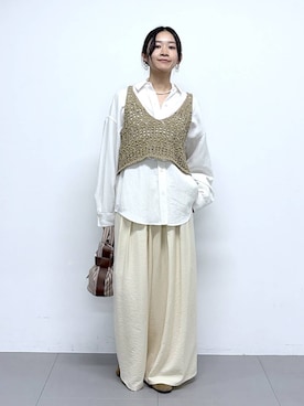 OKAWAさん（レディース・161cm）の春コーディネート