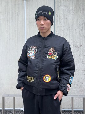 香村大貴さん(メンズ・166cm)の秋コーディネート