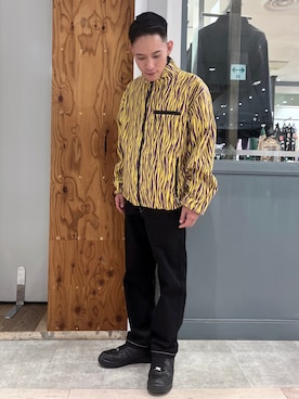 香村大貴さん（メンズ・166cm）の冬コーディネート