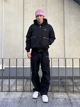 香村大貴さん（メンズ・165cm）の冬コーディネート