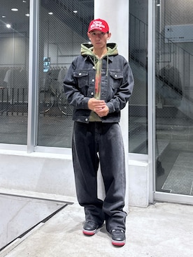 「アイテム（パーカー）」を使った、香村大貴さん（メンズ・165cm・20代）の秋コーディネート