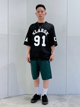 香村大貴さん（メンズ・166cm）の夏コーディネート