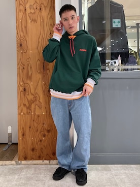 香村大貴さん（メンズ・165cm）の秋コーディネート