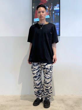 香村大貴さん（メンズ・166cm）の夏コーディネート