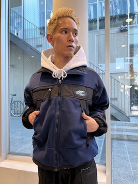 香村大貴さん（メンズ・166cm）の冬コーディネート