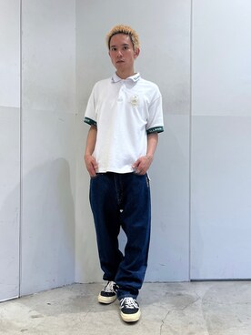 香村大貴さん（メンズ・167cm）の夏コーディネート