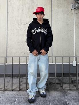 香村大貴さん（メンズ・165cm）の秋コーディネート