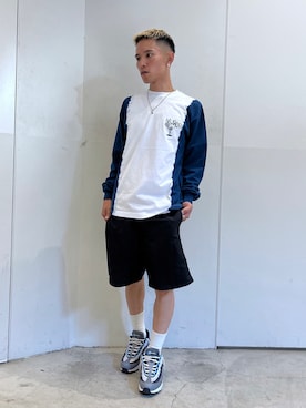 「ヤーマン」｜香村大貴さん（メンズ・167cm）の夏コーディネート