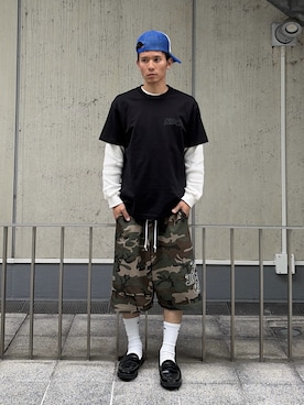 香村大貴さん(メンズ・165cm)の春コーディネート