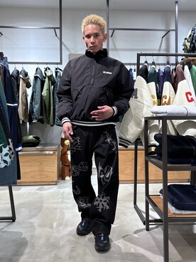 「アイテム（ブルゾン）」を使った、香村大貴さん（メンズ・167cm・20代）の冬コーディネート