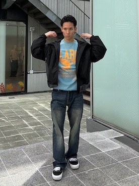 香村大貴さん(メンズ・165cm)の秋コーディネート