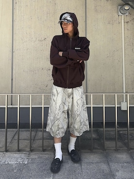 香村大貴さん（メンズ・165cm）の夏コーディネート