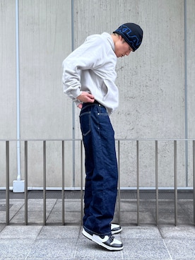 香村大貴さん（メンズ・166cm）の冬コーディネート