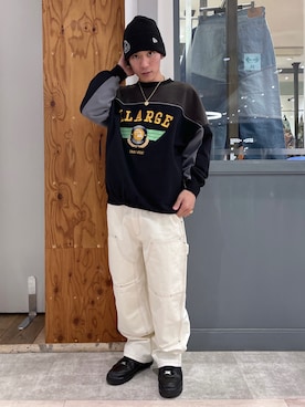 香村大貴さん（メンズ・166cm）の冬コーディネート