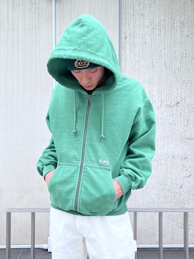 香村大貴さん（メンズ・166cm）の冬コーディネート