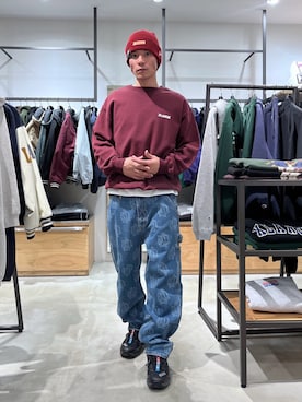 香村大貴さん（メンズ・167cm）の冬コーディネート