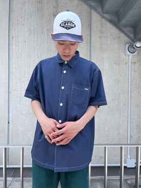 香村大貴さん（メンズ・166cm）の夏コーディネート