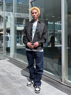 香村大貴さん(メンズ・166cm)の春コーディネート