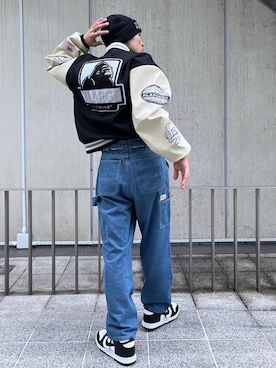 香村大貴さん(メンズ・166cm)の冬コーディネート