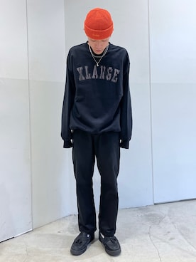 香村大貴さん（メンズ・166cm）の冬コーディネート