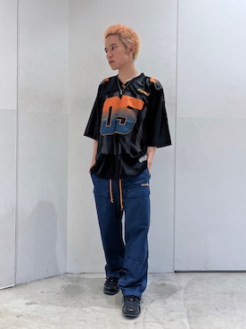 香村大貴さん（メンズ・167cm）の夏コーディネート