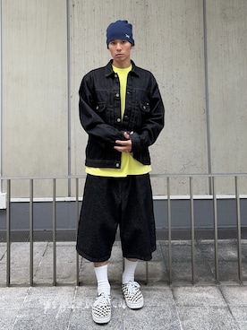 香村大貴さん(メンズ・165cm)の夏コーディネート