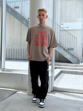 香村大貴さん（メンズ・167cm）の夏コーディネート