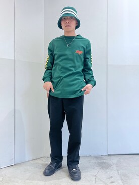 香村大貴さん（メンズ・166cm）の春コーディネート