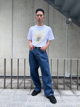 香村大貴さん（メンズ・166cm）の夏コーディネート