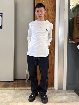 香村大貴さん（メンズ・166cm）の冬コーディネート