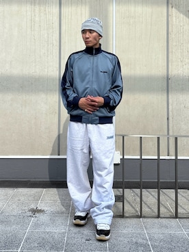 「アイテム（ニットキャップ/ビーニー）」を使った、香村大貴さん（メンズ・165cm・20代）の秋コーディネート