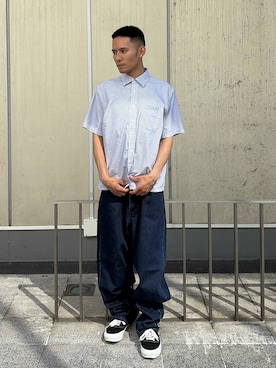 「XLARGE（エクストララージ）のアイテム」を使った、香村大貴さん（メンズ・165cm）の夏コーディネート