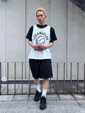 香村大貴さん(メンズ・167cm)の夏コーディネート