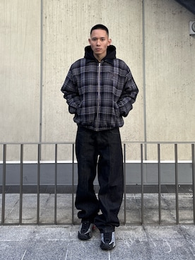 「アイテム（その他アウター）」を使った、香村大貴さん（メンズ・165cm・20代）の冬コーディネート