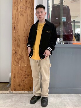 香村大貴さん(メンズ・165cm)の秋コーディネート