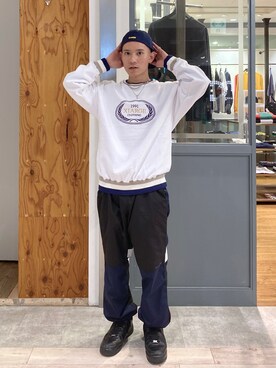 香村大貴さん（メンズ・165cm）の秋コーディネート