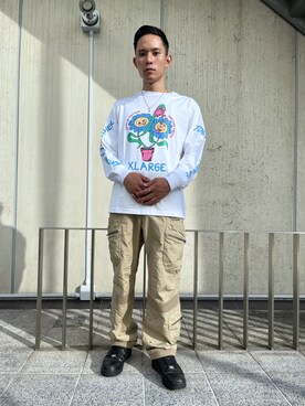 香村大貴さん（メンズ・166cm）の夏コーディネート