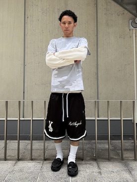 香村大貴さん（メンズ・165cm）の夏コーディネート