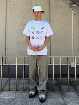 香村大貴さん(メンズ・165cm)の夏コーディネート