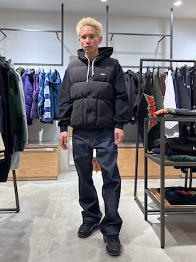 香村大貴さん（メンズ・167cm）の秋コーディネート